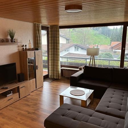Schoene 2 1/2 Zimmer Ferienwohnung In Oberstaufen - Hoamatle - Exterior foto